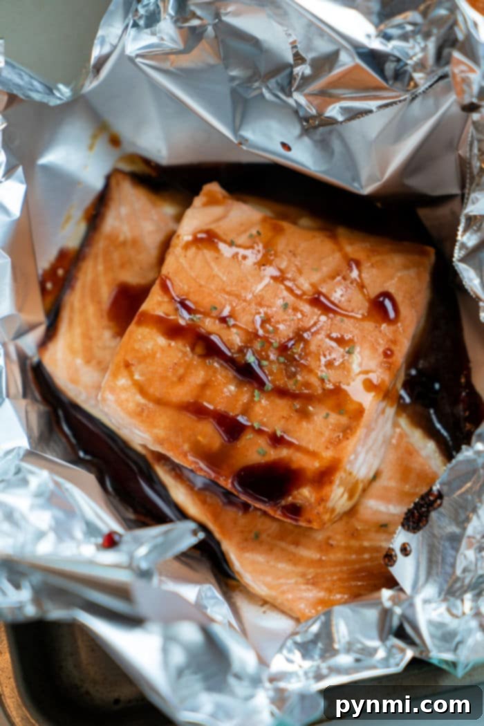 Umami Glazed Salmon Bake 7 Oven Baked Teriyaki Salmon in Foil