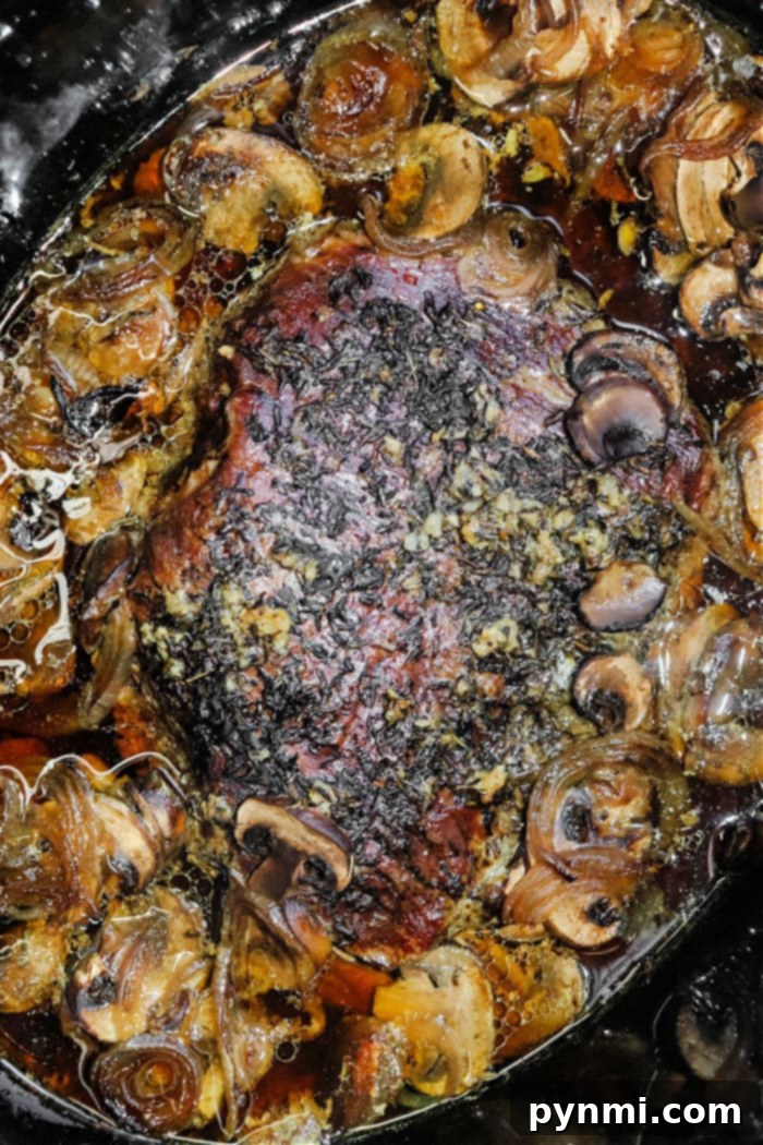 Perfectly Cooked and Shredded Slow Cooker Flank Steak