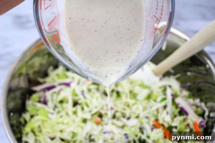 Bold Blue Coleslaw 8 Blue Cheese Coleslaw Recipe displayed beautifully, highlighting its rich ingredients