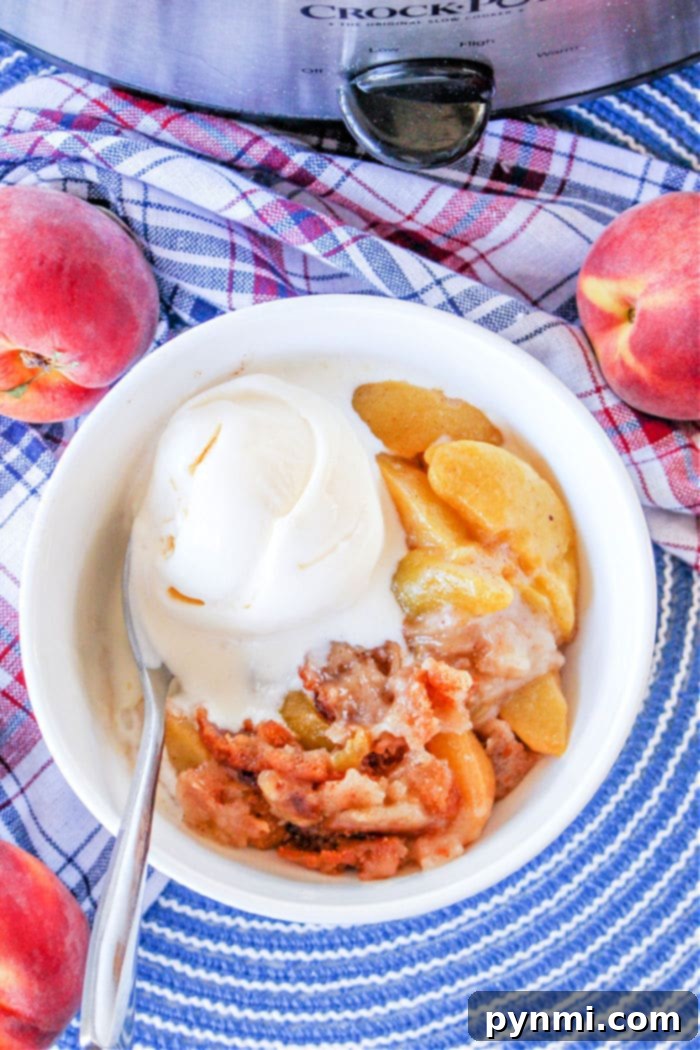 Effortless Crockpot Cobbler 9 Crockpot Cobbler with Frozen Fruit