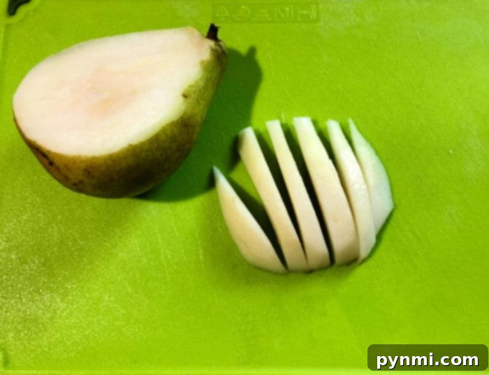 Effortless Pear Slicing 4 How to Cut Pears