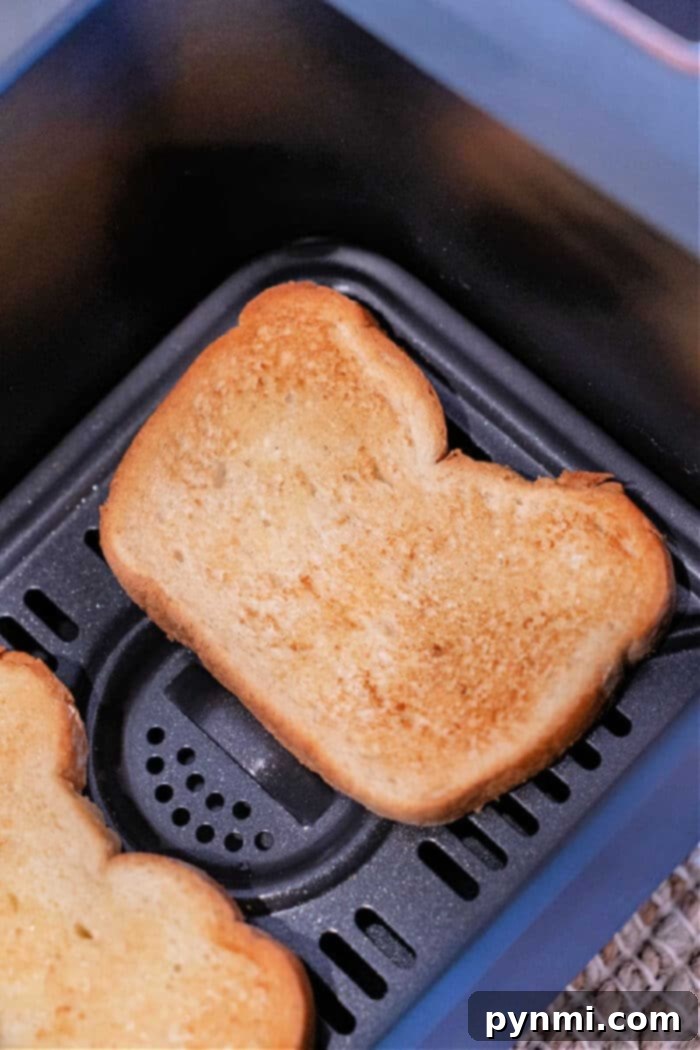 Crispy Air Fryer Toast
