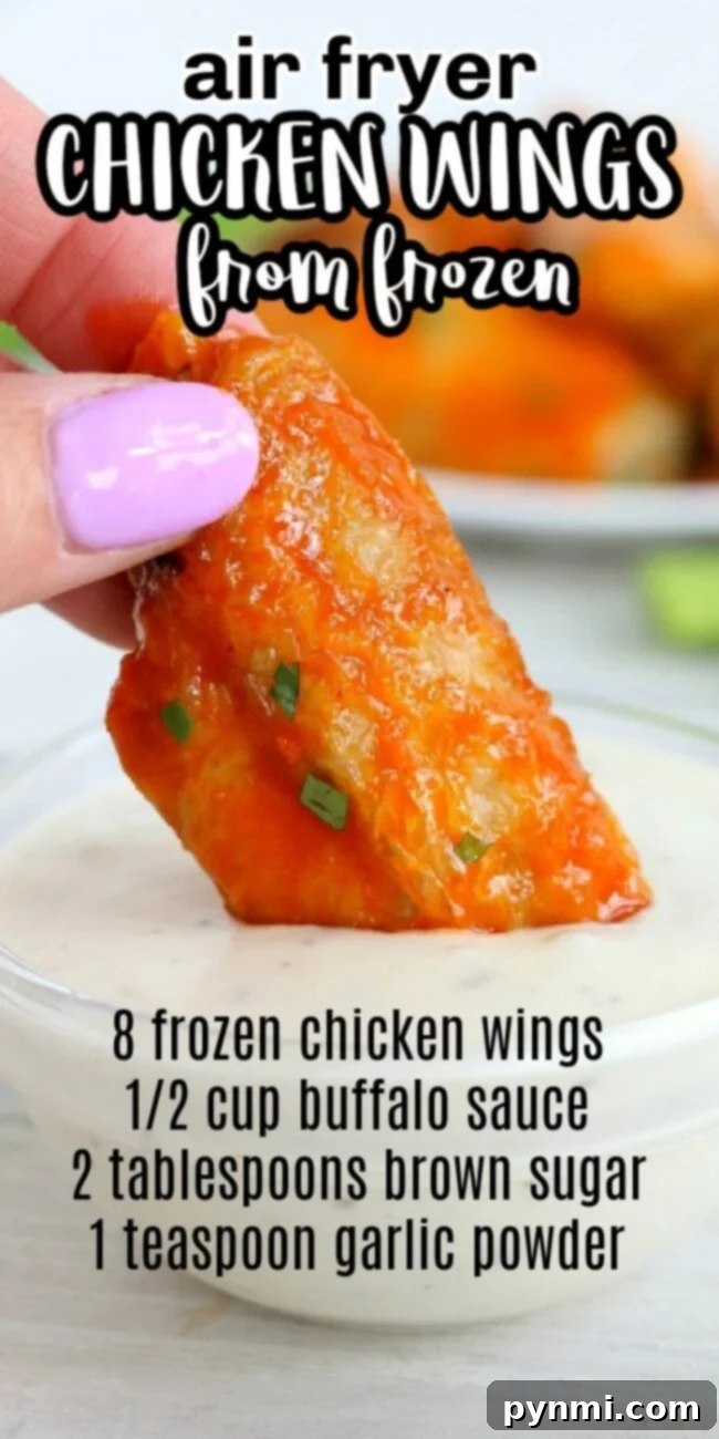 Air Fryer Frozen Wings - Crispy and Healthy
