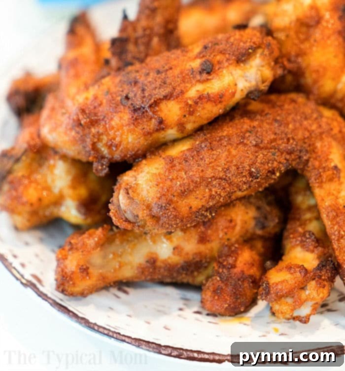 Air Fryer Wings Recipe - Crispy Chicken Wings