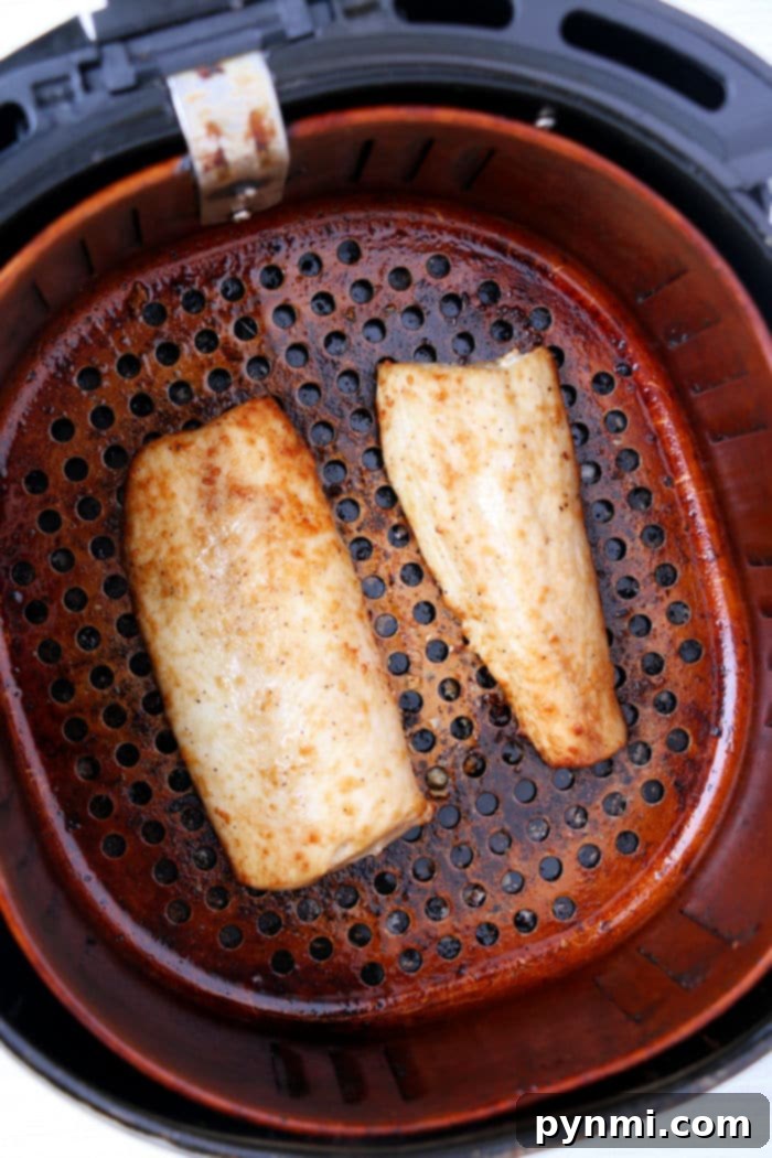 Fish in Air Fryer - Healthy Dinner