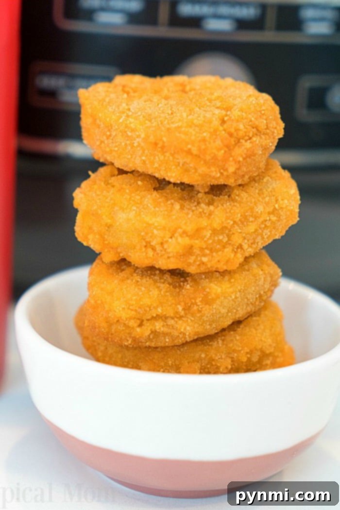 Nugget Dipping Delights 3 air fryer frozen chicken nuggets