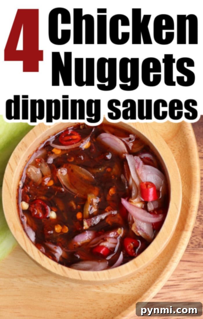 Nugget Dipping Delights 7 Chicken Nugget Dipping Sauce