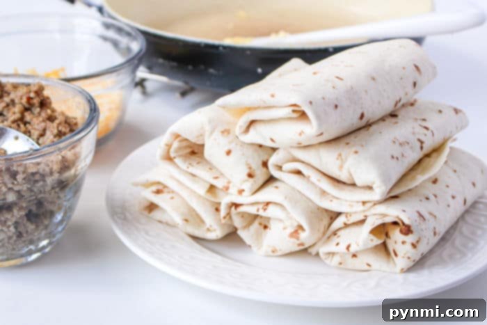 Crispy Ninja Foodi Air Fryer Breakfast Burritos 7 breakfast burrito air fryer