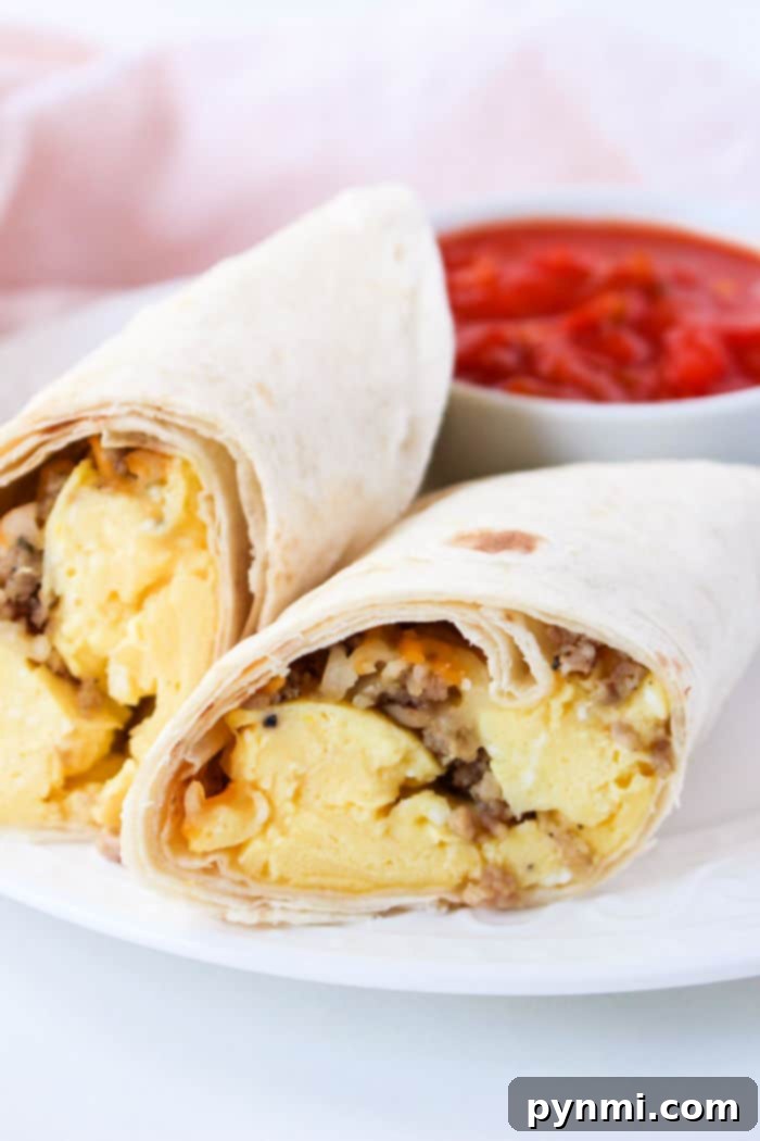 Crispy Ninja Foodi Air Fryer Breakfast Burritos 8 air fryer burrito