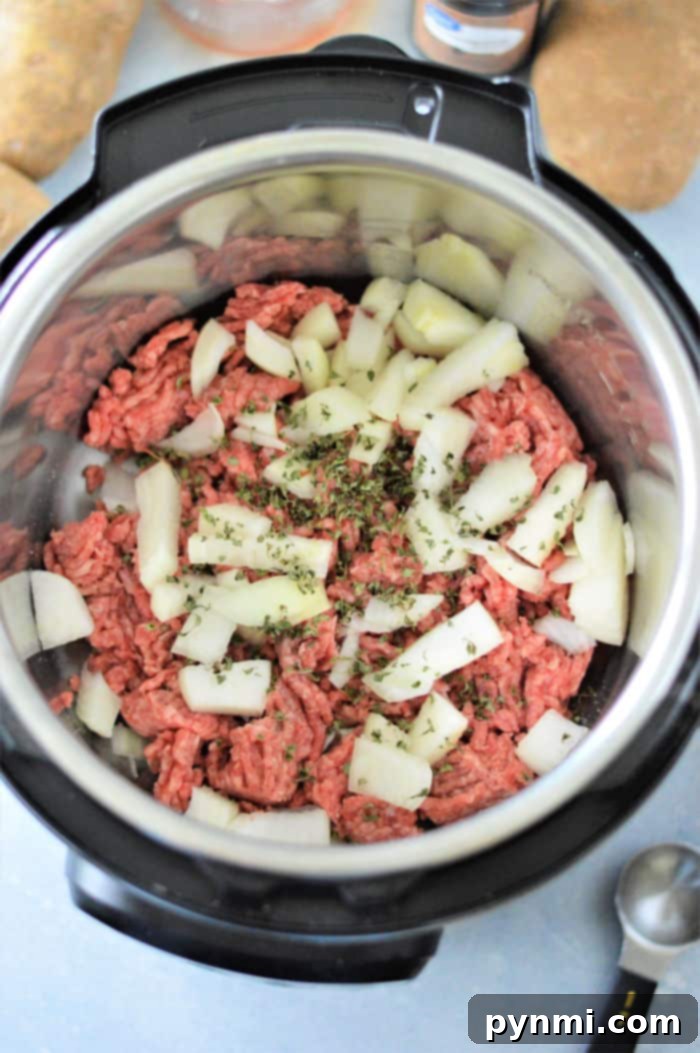 Effortless Instant Pot Shepherd's Pie 3 instant pot ground beef recipe
