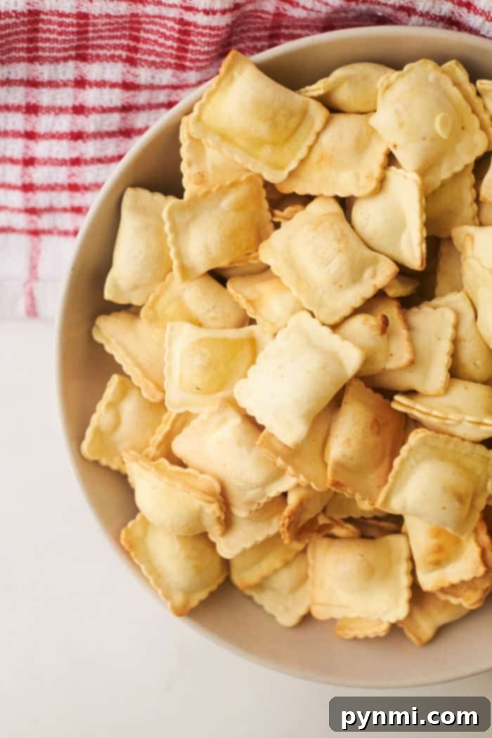 Guide on how to cook frozen ravioli in an air fryer for a perfect meal