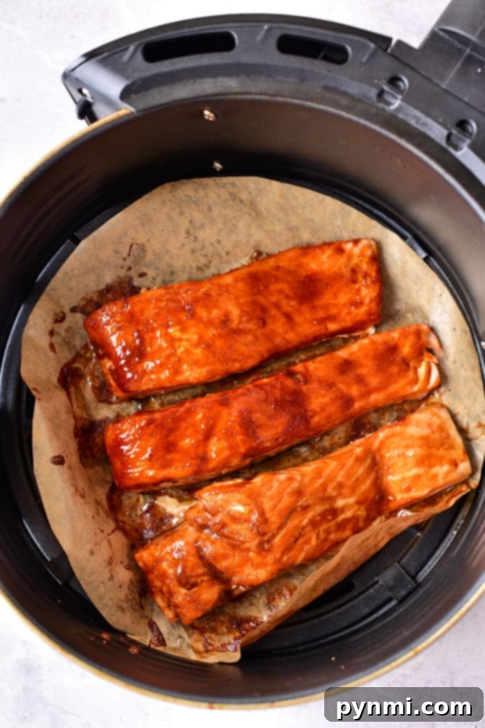 Air Fry Teriyaki Salmon