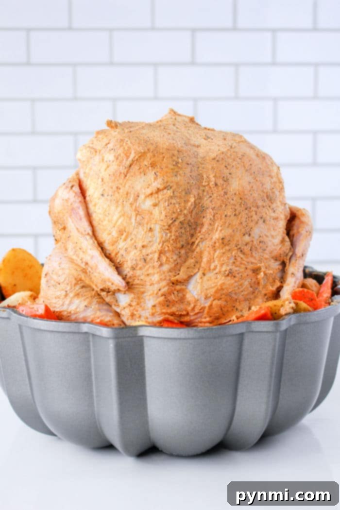 Crispy Oven Rotisserie Chicken 5 Beautifully roasted whole chicken with golden skin and tender potatoes in oven