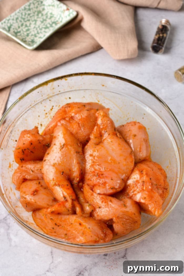 Lightly Breaded Chicken Breast Chunks