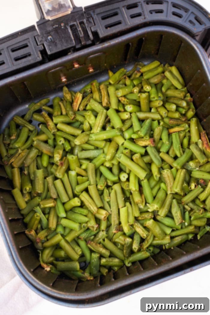 Perfecting Frozen Green Beans 6 How to Make Frozen Green Beans Crispy using an air fryer