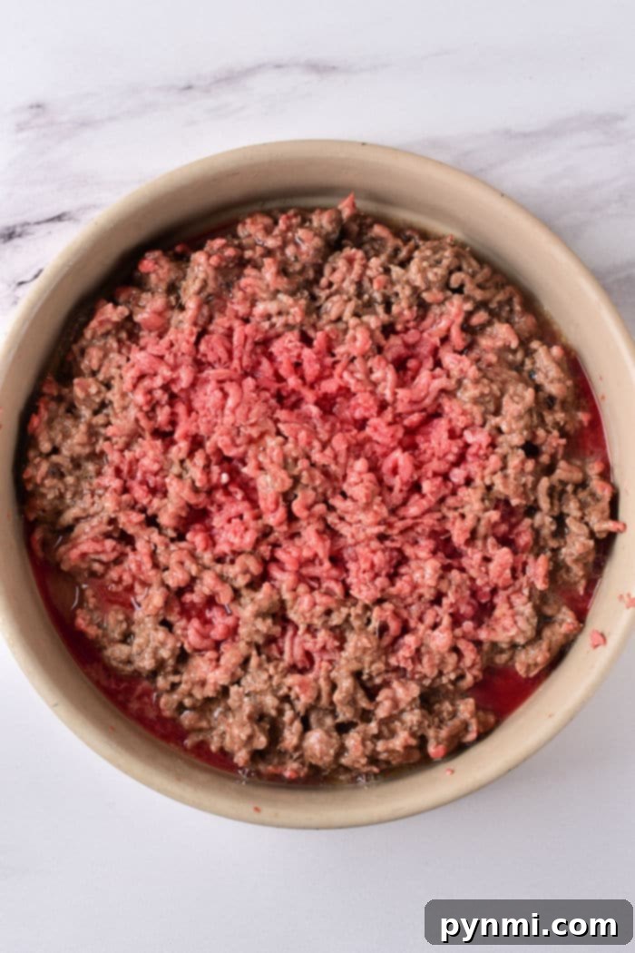 Cooking Ground Beef in the Microwave 5 Cook Ground Beef in Microwave