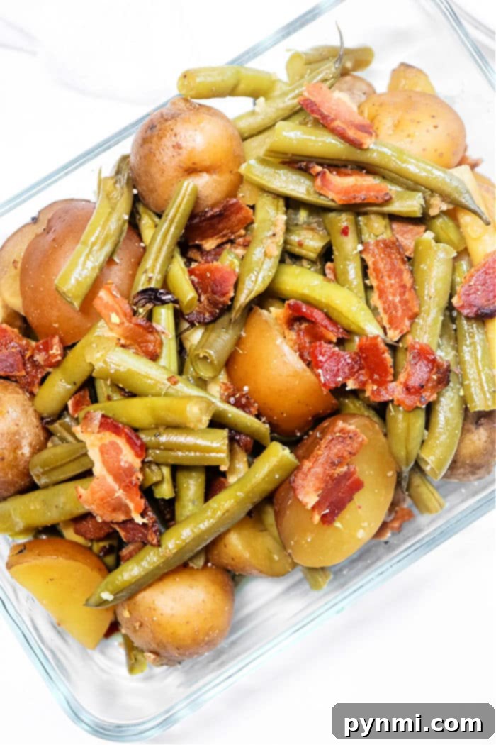 Country Style Ham and Green Beans 2 Potatoes and Green Beans Crockpot