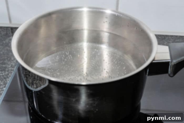 boiling chicken legs