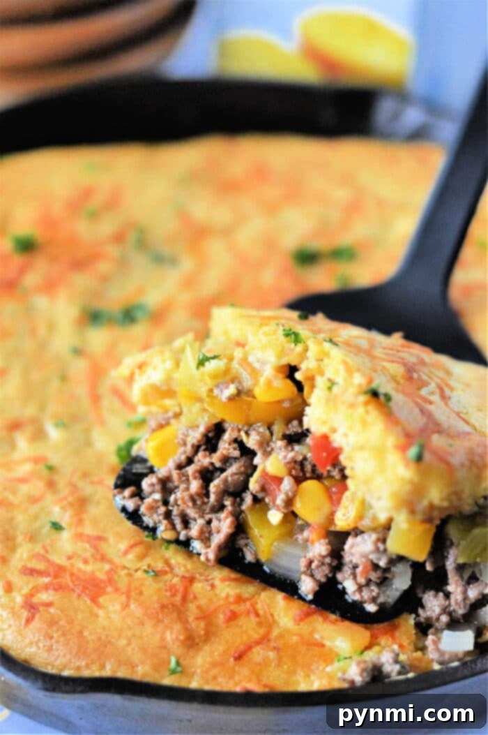 Jiffy Cornbread Tamale Bake 2 Jiffy Tamale Pie ready to serve