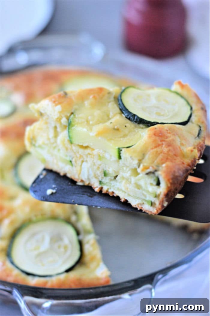 Delicious Crustless Bisquick Zucchini Quiche, perfect for any meal.