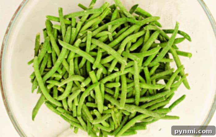 Mastering Frozen Vegetable Cooking 3 frozen green beans