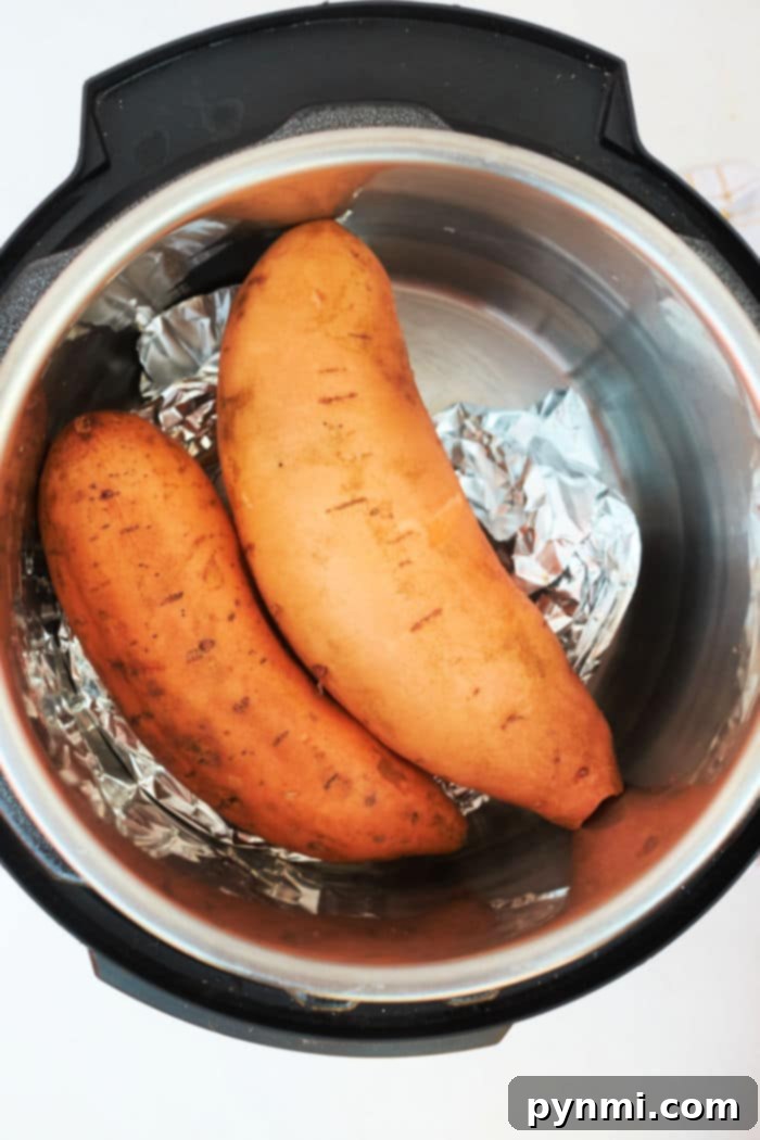 Effortless Pressure Cooker Sweet Potatoes 4 Instant Pot Sweet Potatoes: A healthy and quick side dish