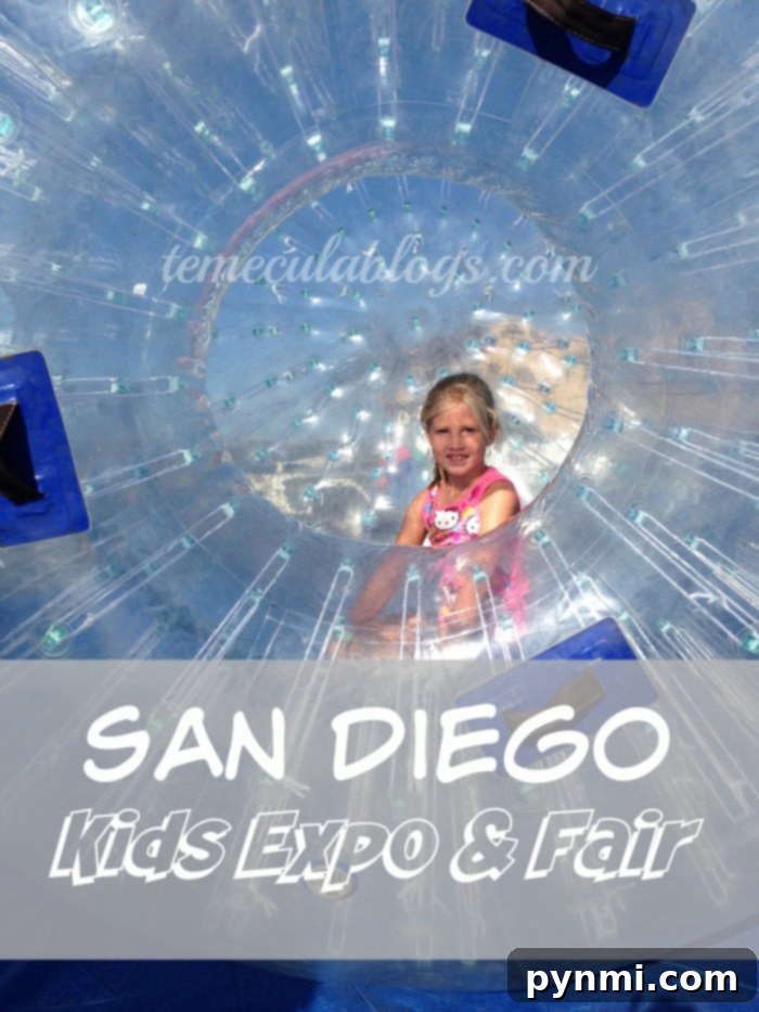 San Diego KidsFest Extravaganza 3 Children climbing a coconut tree at the San Diego Kids Expo & Fair