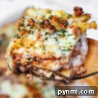 Homemade lasagna, easy to make and delicious