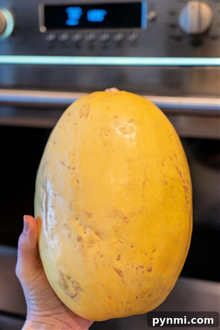 Effortless Whole Baked Spaghetti Squash 2 Baking Spaghetti Squash Whole