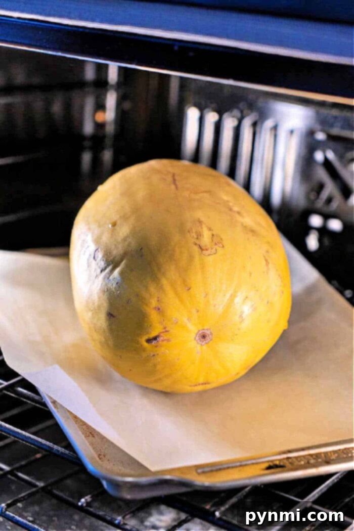 Effortless Whole Baked Spaghetti Squash 8 How to Roast Spaghetti Squash Whole