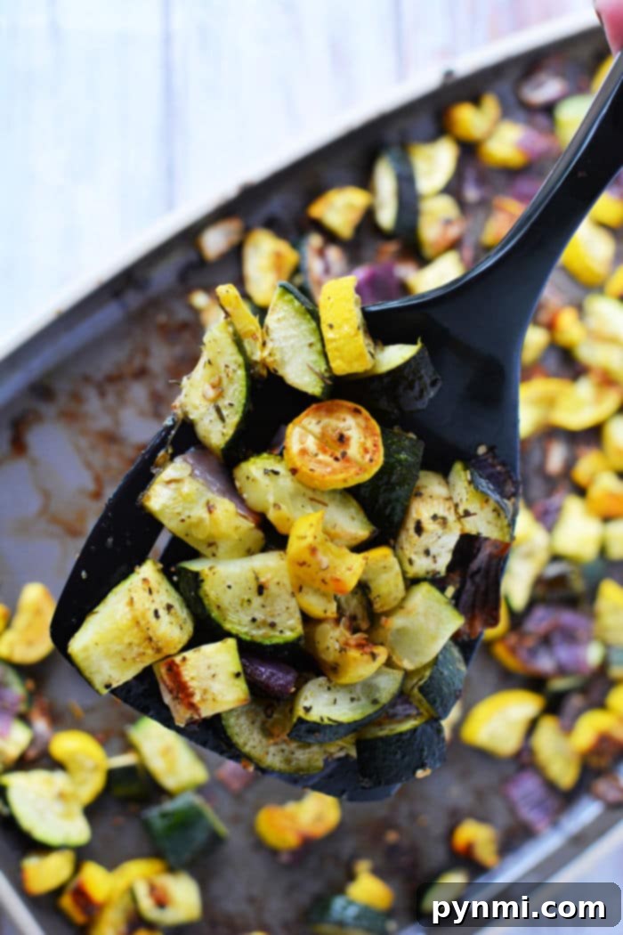 Golden Roasted Zucchini and Squash 2 How to Cook Squash and Zucchini in the Oven