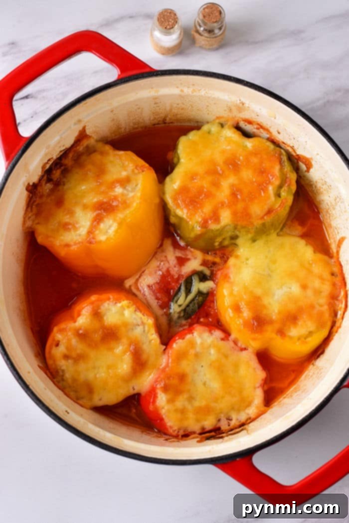 Stuffed Peppers at 400 Degrees F