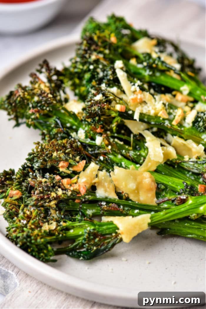 Air Fryer Broccolini