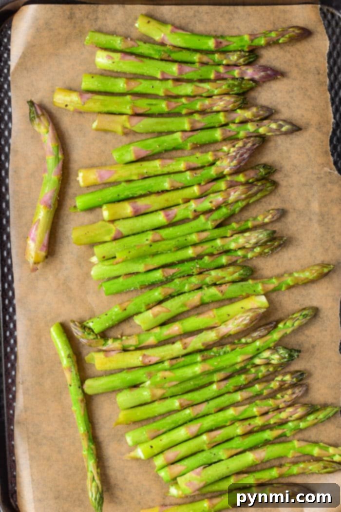 Baked Asparagus with Cheese