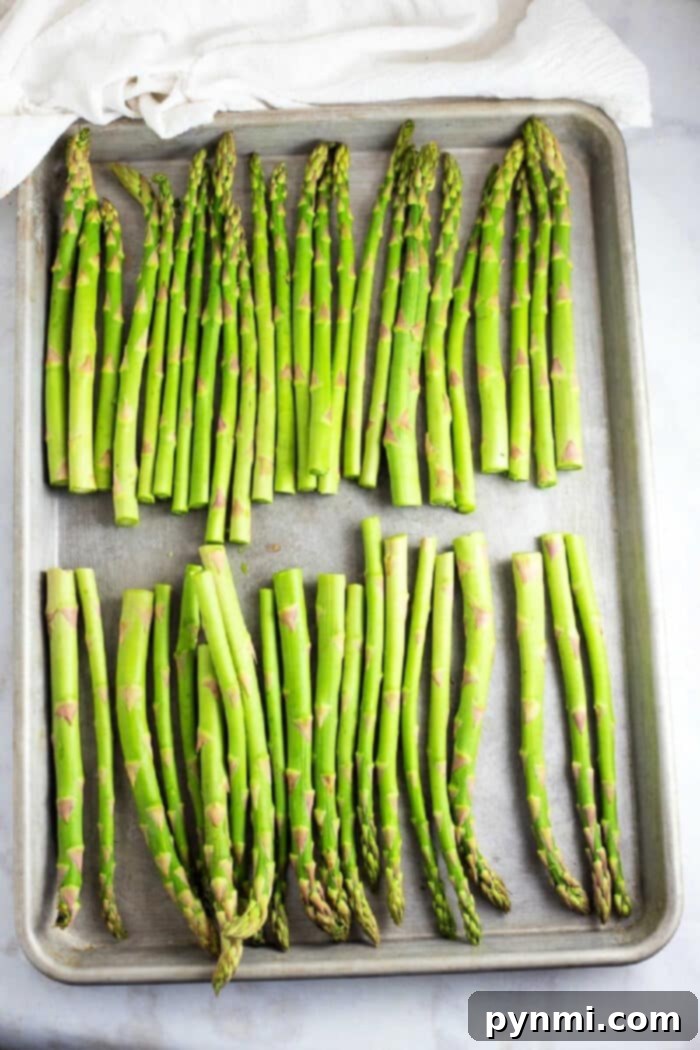sheet pan asparagus