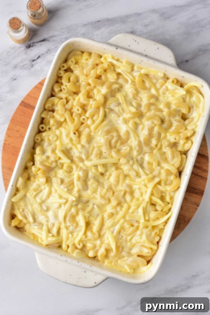 Decadent Heavy Cream Mac and Cheese 5 Baked Mac and Cheese with Bacon
