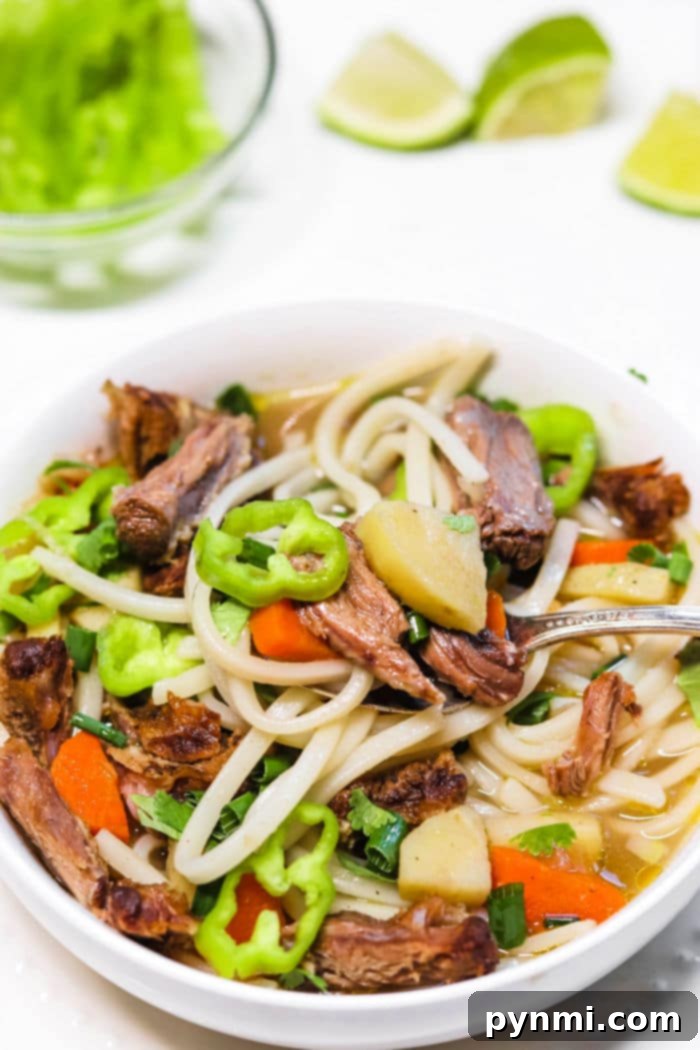 Velvet Oxtail Pho 7 Pho Oxtail