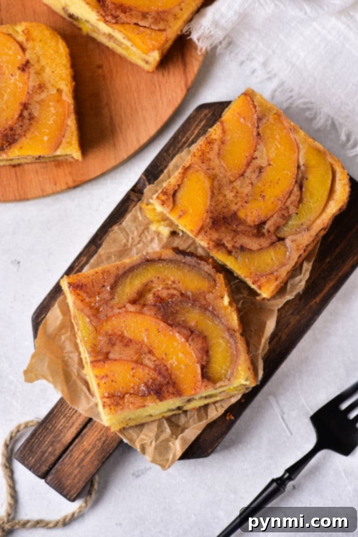 Sun-Kissed Peach Cake 8 Peach Cake Recipe
