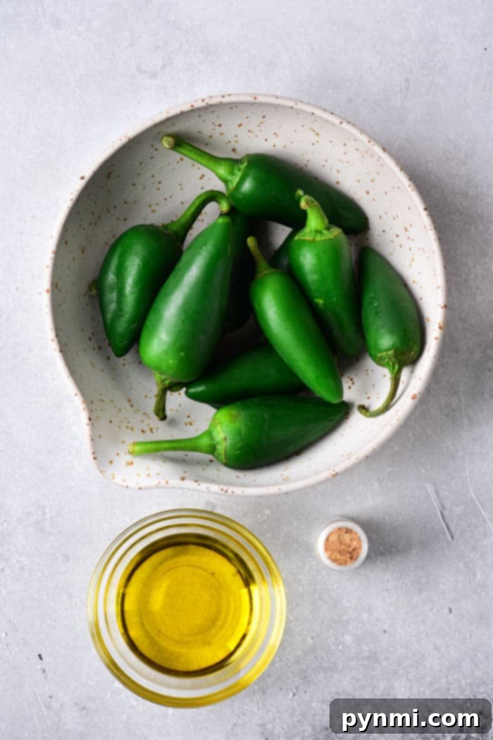 Smoky Oven Roasted Jalapenos 3 How to Roast a Jalapeno