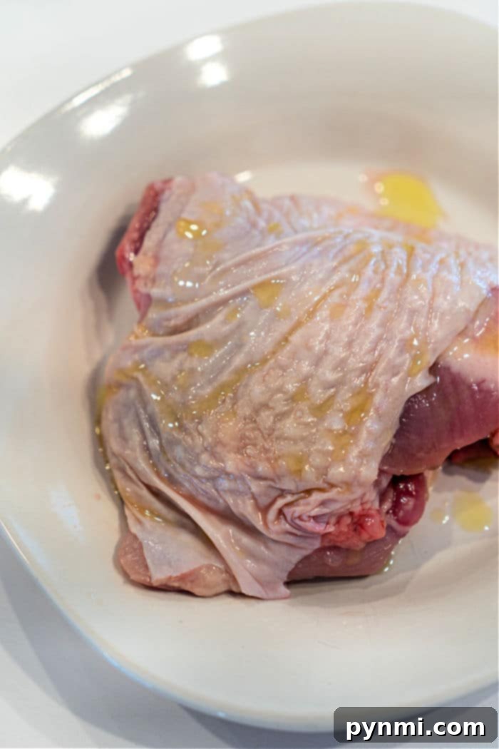 Golden Crispy Air Fryer Turkey Thighs 3 Delicious turkey thigh recipe for your air fryer