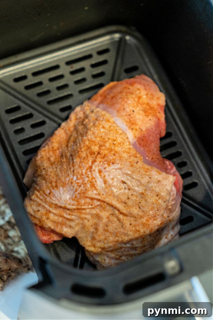 Golden Crispy Air Fryer Turkey Thighs 6 How to Cook Turkey Thighs in various methods