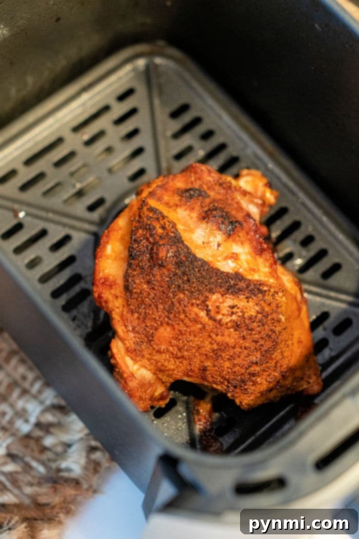 Golden Crispy Air Fryer Turkey Thighs 7 Air Fryer Turkey Thighs for a quick meal