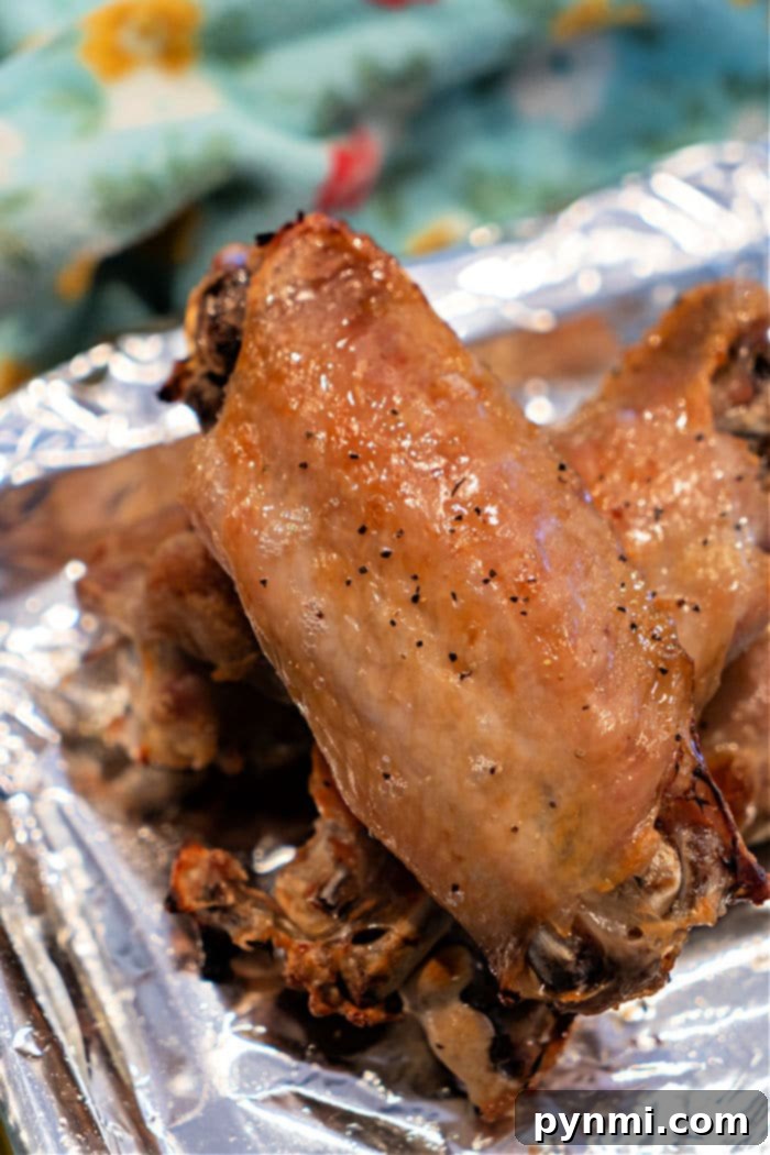 Crispy Baked Turkey Wings