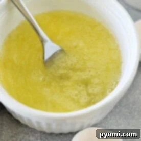 Egg Whites in Microwave, served in a bowl.