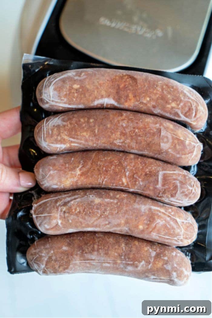 Frozen Italian Sausage in Oven for Quick Dinner