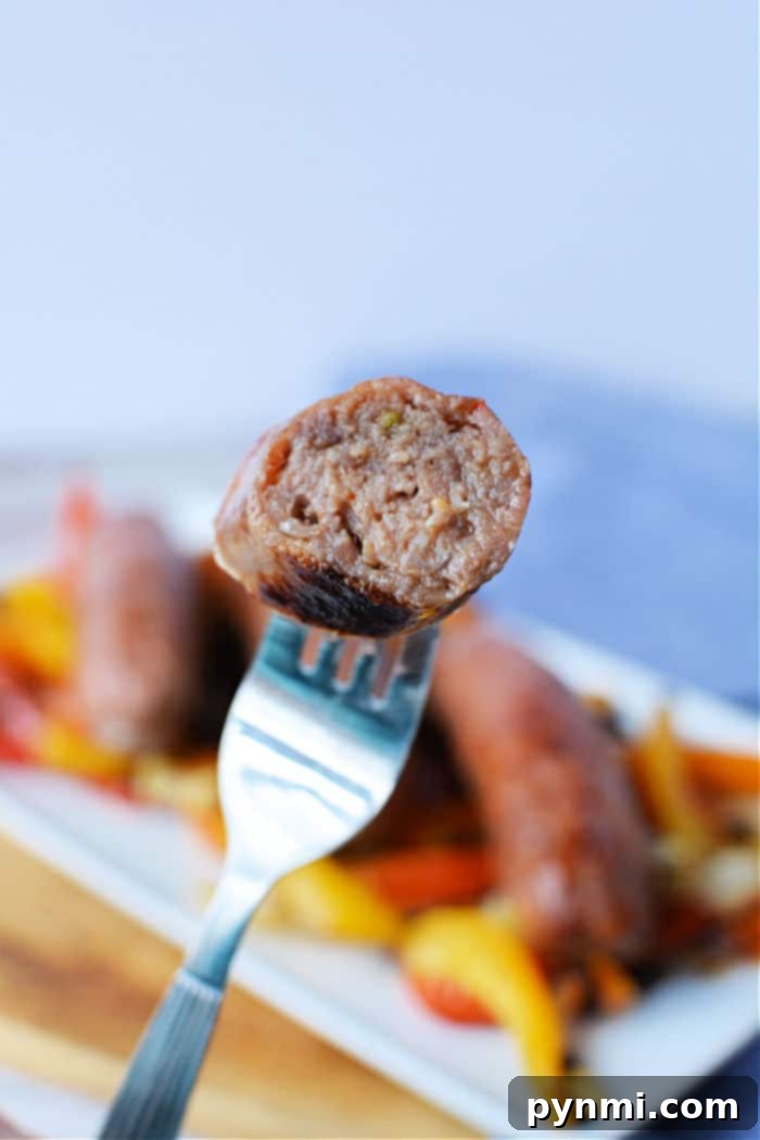 How to Cook Chicken Sausage in Oven with Vegetables