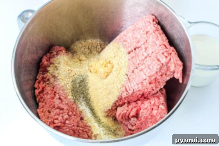 Homemade meatballs with breadcrumbs