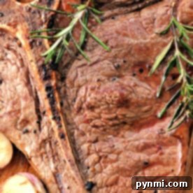 T Bone Steak in Oven