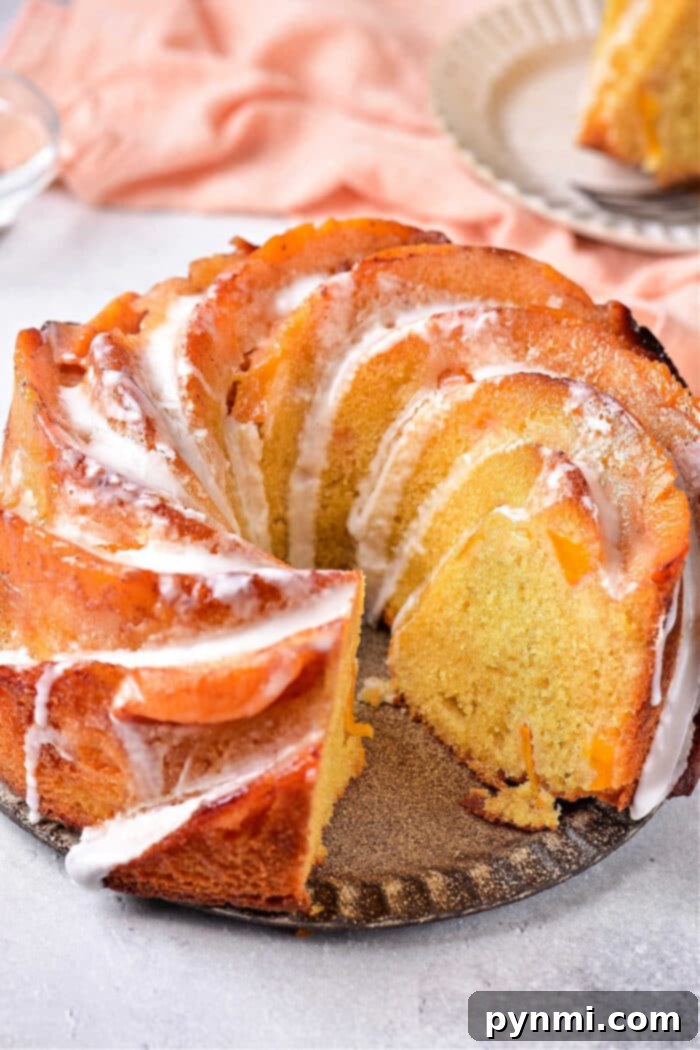 Homestyle Peach Cobbler Pound Cake 2 Peach Cobbler Pound Cake