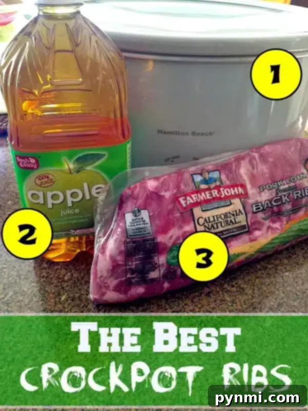 Best Slow Cooker Ribs - Fall Off The Bone Perfection